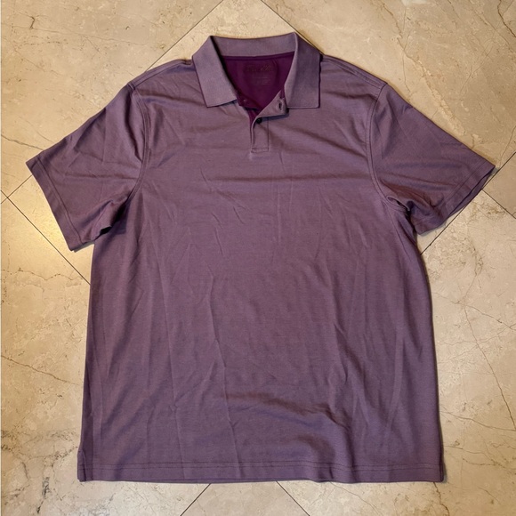 Tasso Elba Men's Lavender Polo Shirt - Picture 1 of 7